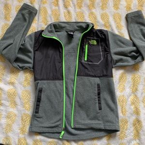 Boys North face fleece jacket
